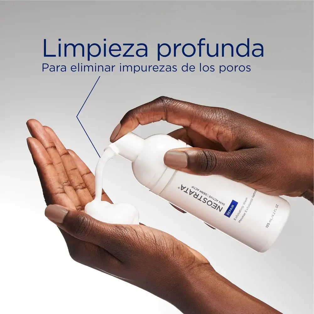 Neostrata Skin Active kuoriva kasvojen puhdistusvaahto, 125 ml
