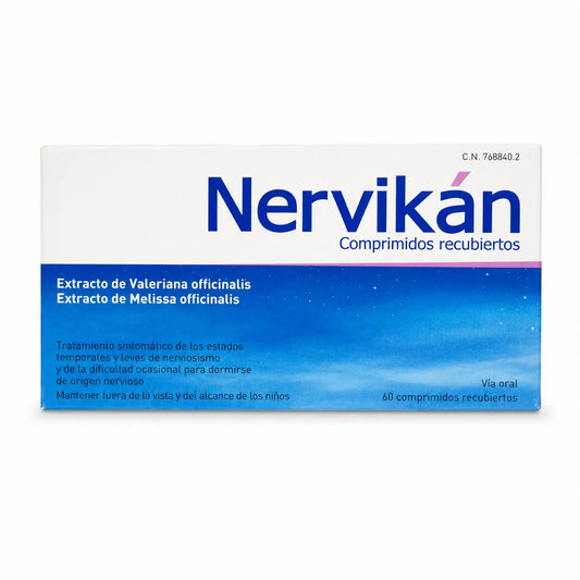 Nervikan 160 mg/80 mg, 60 päällystettyä tablettia