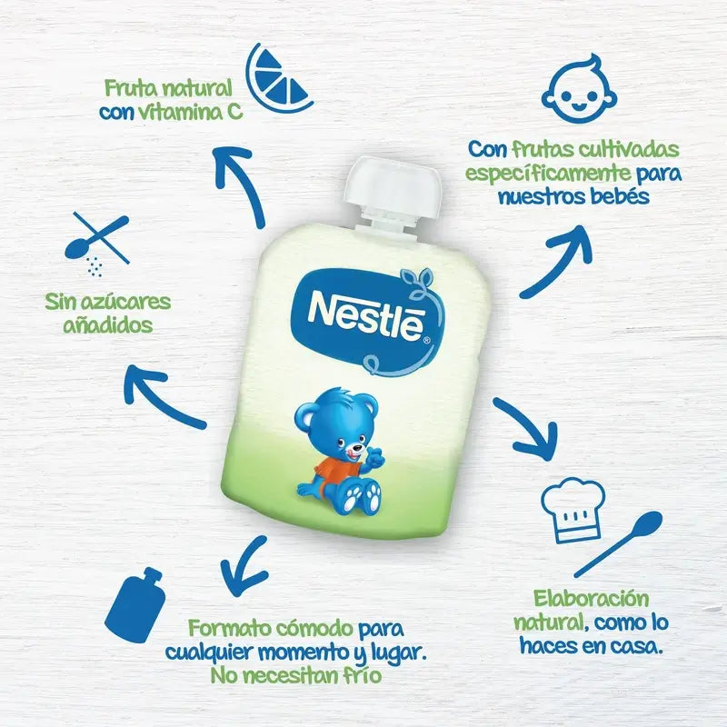 Nestlé -pussi: omena, porkkana ja mango, 90 g