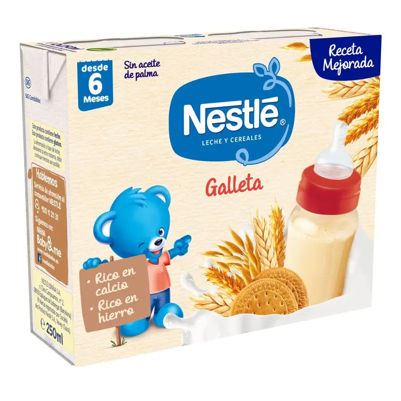 Nestlé Brik -maito ja murot: 8 muroa ja María-keksiä, 2 x 250 g
