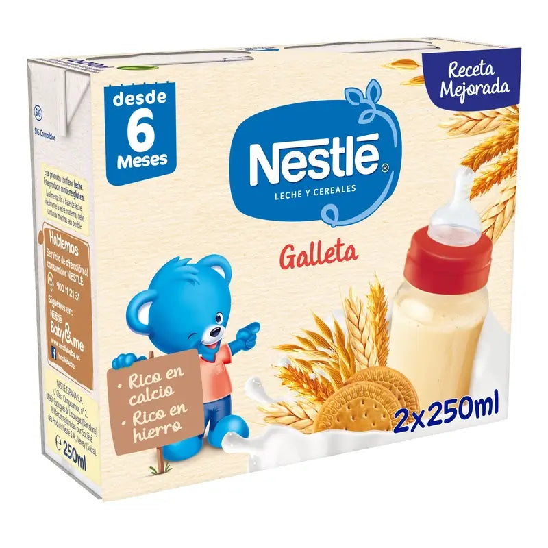 Nestlé Brik -maito ja murot: 8 muroa ja María-keksiä, 2 x 250 g