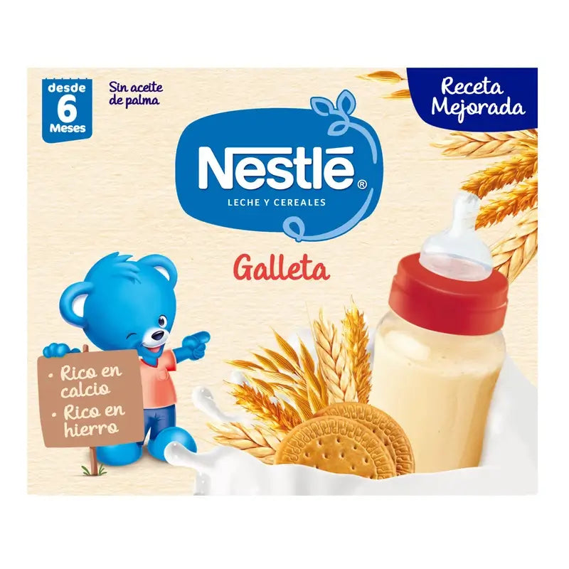 Nestlé Brik -maito ja murot: 8 muroa ja María-keksiä, 2 x 250 g