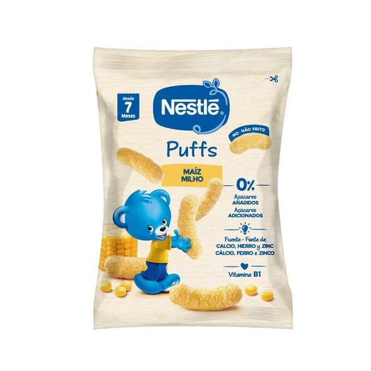 Nestlé Healthy Snacking Happy Puffs Luonnonmaissi, 28 g