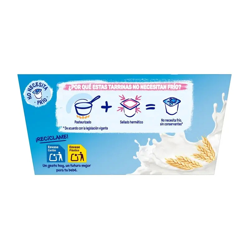 Nestlé Yogolino -jälkiruoat, vaniljakastike, 4 x 100 g