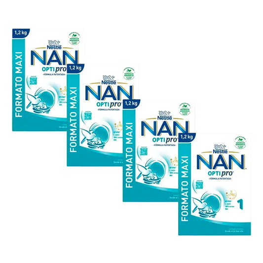 Nestlé Nan Optipro 1 Starter Milk, 4X1200 g