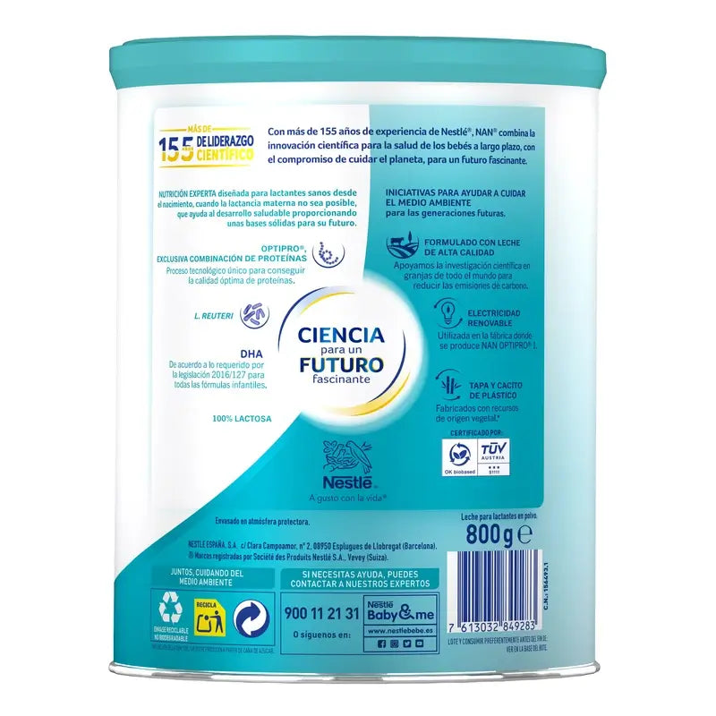 Nestlé Nan Optipro 1 aloitusmaito, 800 g