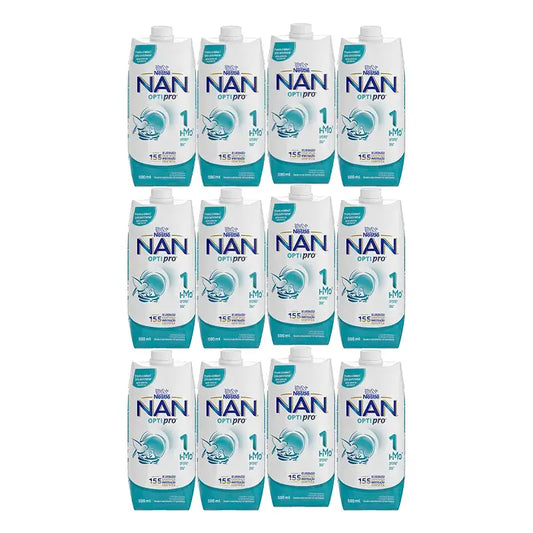 Nestlé Nan Optipro 1 Liquid, 12X500 ml