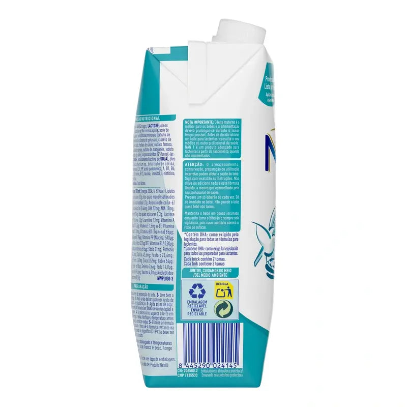 Nestlé Nan Optipro 1 nestemäinen, 500 ml