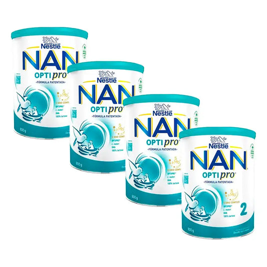 Nestlé Nan Optipro 2 Follow-on Milk, Pack 4X800g