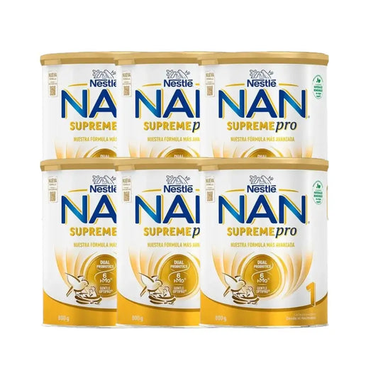 Nestle Nan Supreme Pro 1 Starter Milk, 6x800 gr Pack
