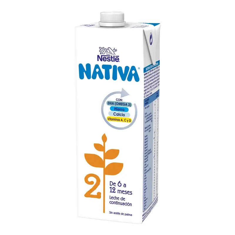 Nestlé Nativa 2 -nestemäinen, 1 l