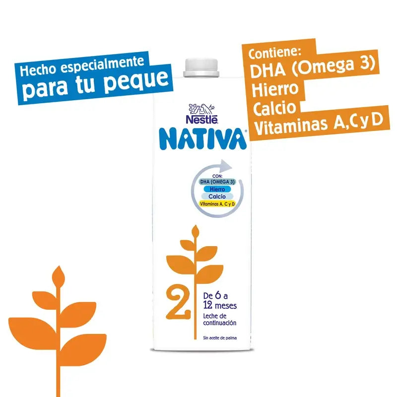 Nestlé Nativa 2 -nestemäinen, 1 l