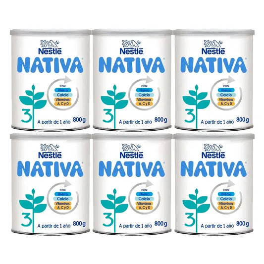 Nestlé Nativa 3, Pack 6 x 800 grams