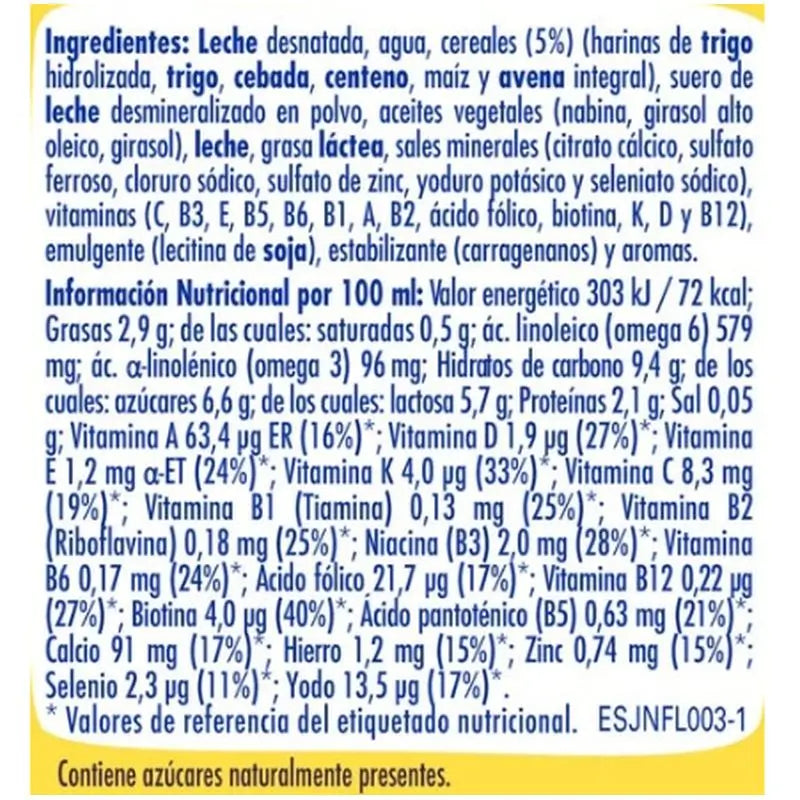 Nestlé Nativa Crecimiento 3 viljalajia, 3 x 180 ml