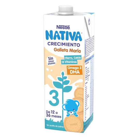 Nestlé Nativa Crecimiento 3 Keksi, 1 l