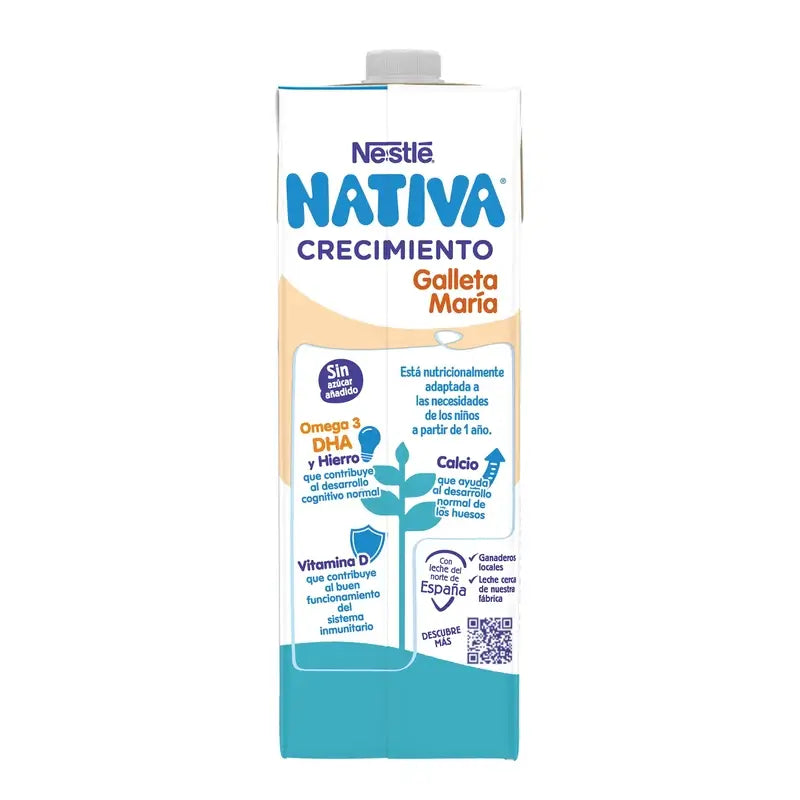 Nestlé Nativa Crecimiento 3 Keksi, 1 l