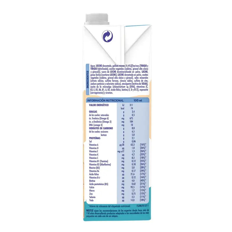 Nestlé Nativa Crecimiento 3 Keksi, 1 l