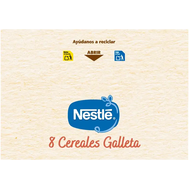 Nestlé 8-viljainen vauvanruoka, 0 % keksiä, 330 g