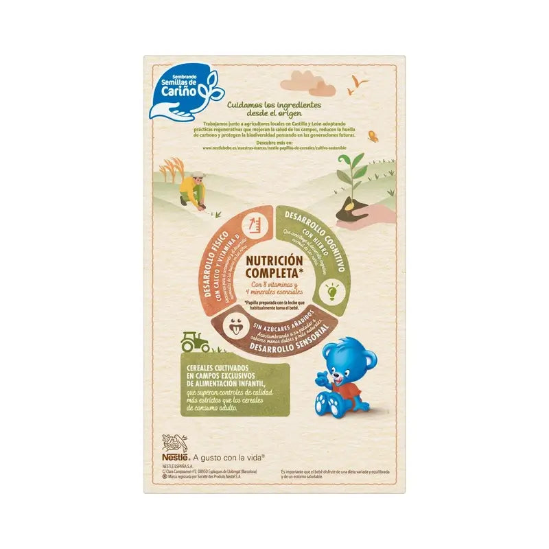 Nestlé 8-viljainen vauvanruoka, jossa on María-keksiä, 475 g
