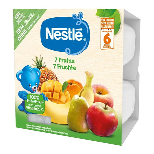 Nestlé 7 hedelmän hedelmäsose, 4 x 100 g