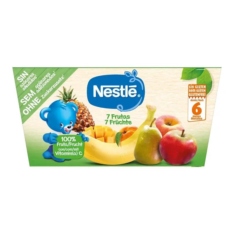 Nestlé 7 hedelmän hedelmäsose, 4 x 100 g