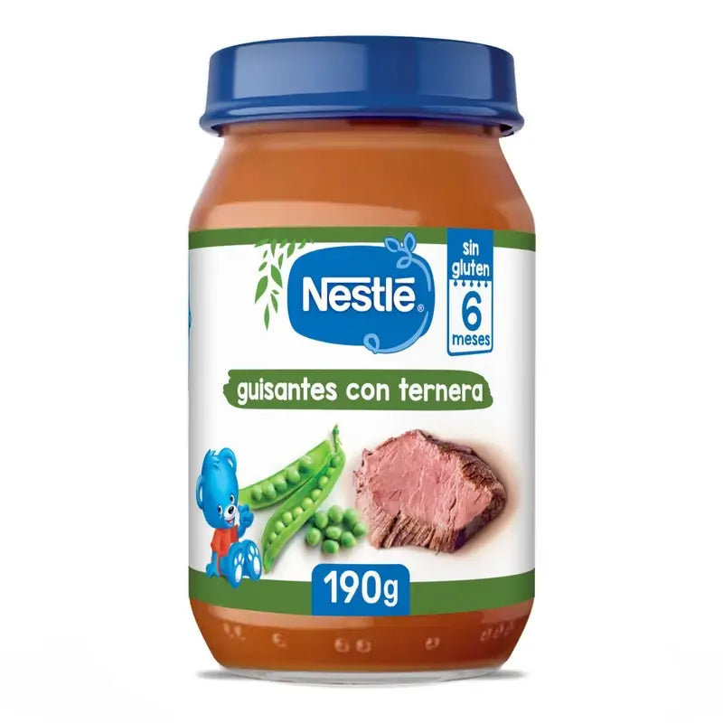 Nestlé: Herne- ja naudanlihapurkki, 190 g