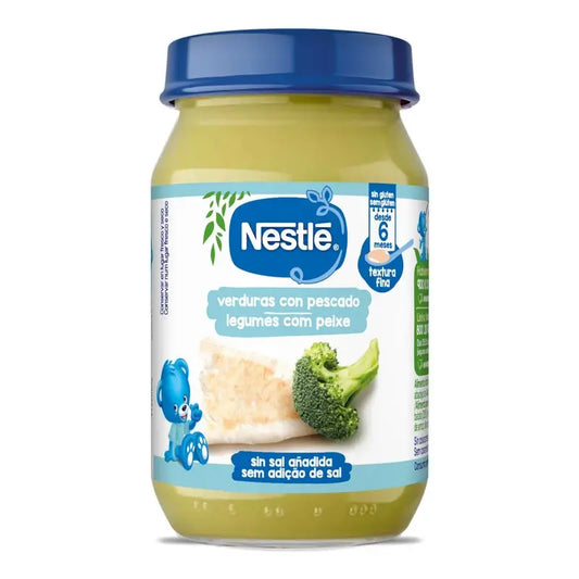 Nestlé Savoury -vihannes- ja kalapurkit, 190 g