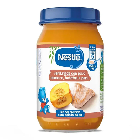 Nestlé Savoury -vihannes- ja kalkkunapurat, 190 g