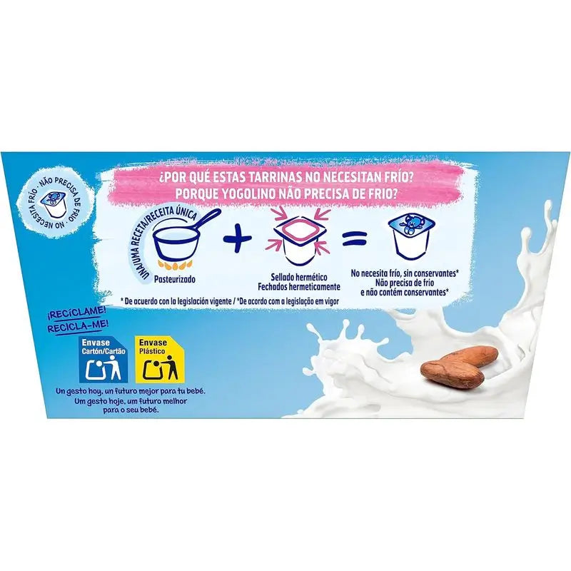 Yogolino Cacao, 4 x 100 g