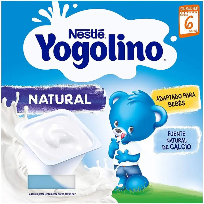 Nestlé Yogolino Natural, 4X100 g