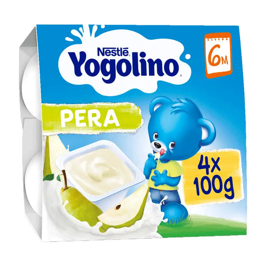 Nestlé Yogolino Pear, 4X100 g
