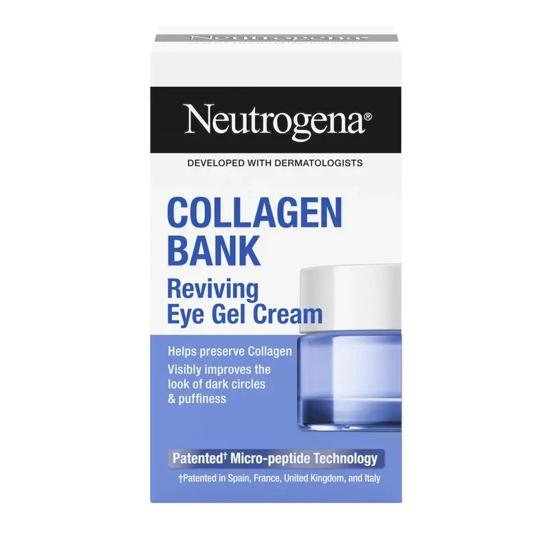 Neutrogena Collagen Bank elvyttävä silmänympärysvoide-geeli, 15 ml