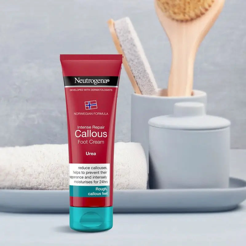 Neutrogena Intensiivinen korjaava jalkavoide kovettumien pehmentämiseen, 50 ml