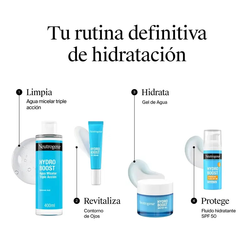 Neutrogena Hydro Boost -kasvojen meikinpoistomikrovesi, 400 ml