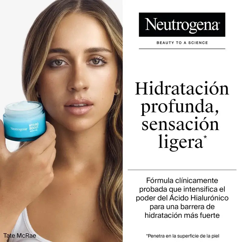 Neutrogena Hydro Boost -vesigeeli, kosteuttava kasvovoide normaalille ja sekaiholle, 50 ml