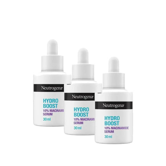 Neutrogena Hydro Boost -seerumi, niacinamidi, 3 x 30 ml:n pakkaus