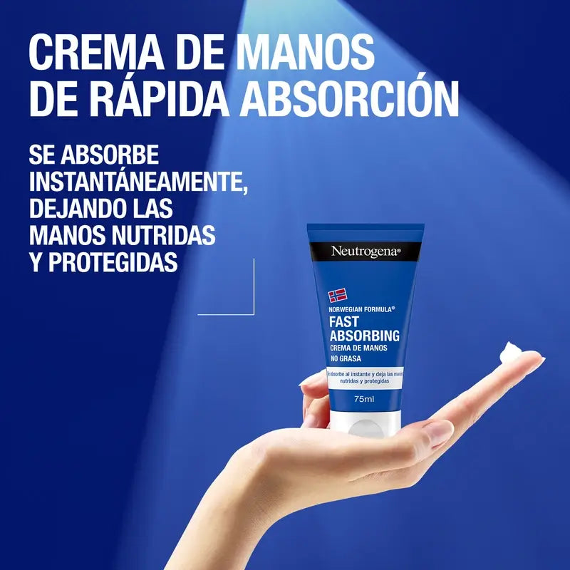 Neutrogena  Nopeasti imeytyvä korjaava käsivoide, 75 ml