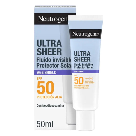 Neutrogena Ultra Sheer näkymätön anti-aging-voide SPF 50, 50 ml