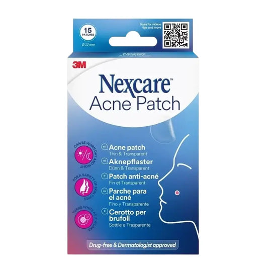 Nexcare akne-laastari 12 mm, 15 kpl.
