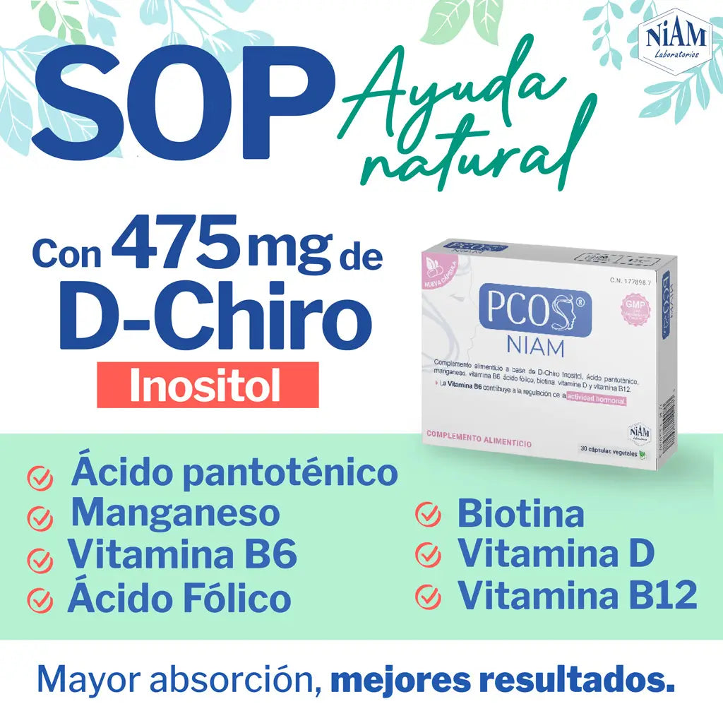 Niam PCOS 30 kapselia.