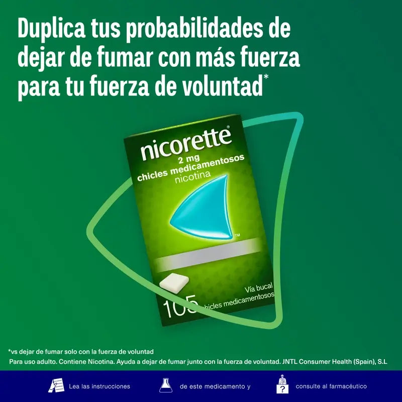 Nicorette 2 mg, 105 purukumia