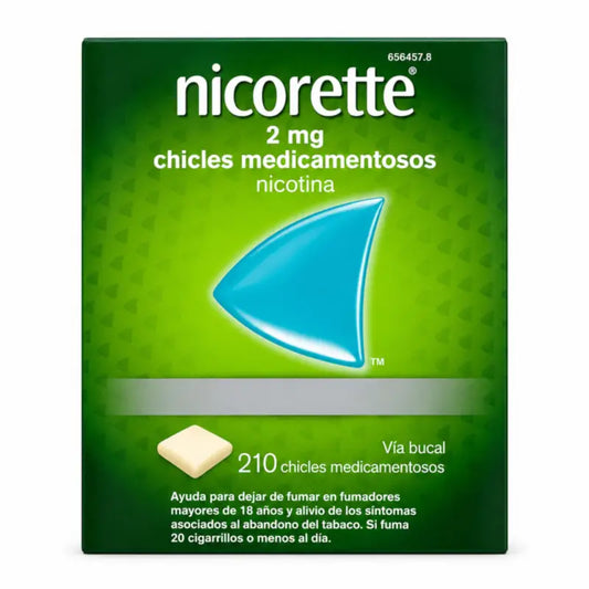 Nicorette 2 mg, 210 purukumia