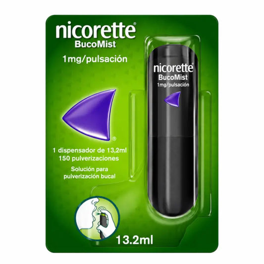 Nicorette® BucoMist 1 mg/puhallus suuhun suihkutettava liuos