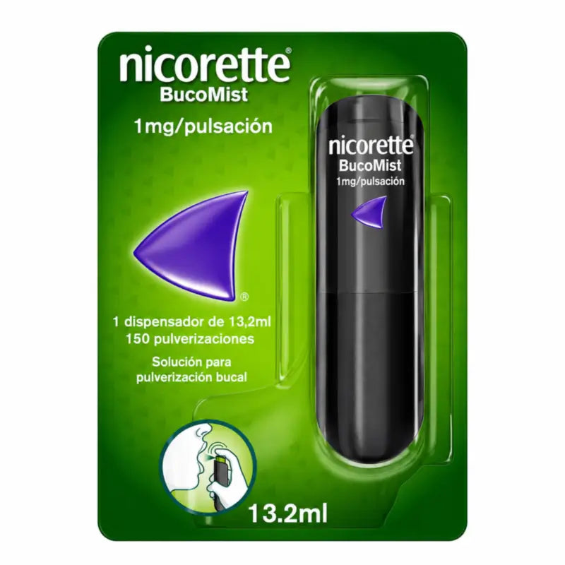 Nicorette® BucoMist 1 mg/puhallus suuhun suihkutettava liuos