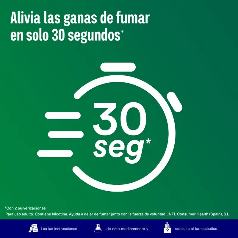 Nicorette® BucoMist 1 mg/puhallus suuhun sumutettava liuos. 2 kpl:n pakkaus