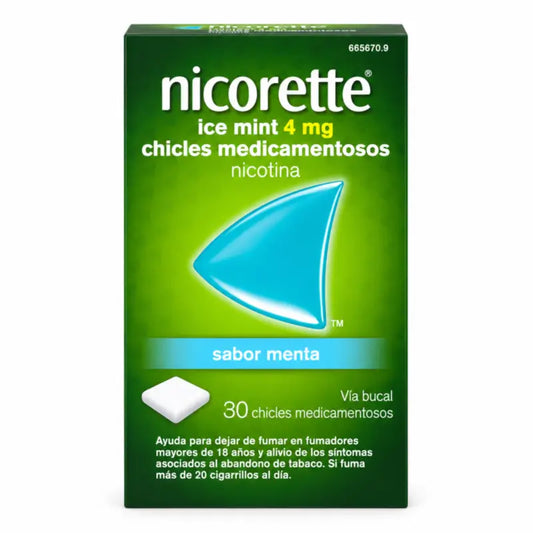 Nicorette Ice Mint 4 mg, 30 purukumia