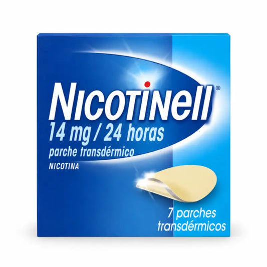 Nicotinell 14 mg, 7 ihon läpi imeytyvää laastaria