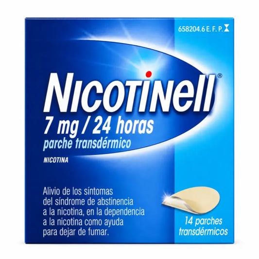 Nicotinell 7 mg, 14 ihon läpi imeytyvää laastaria