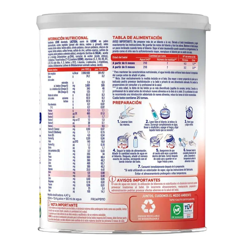Nestlé Nidina 2, 800 g