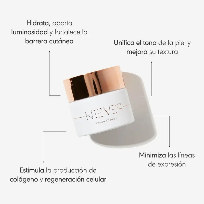 Nieves By Nieves Álvarez Absolute Lift Cream -kasvovoide, 50 ml